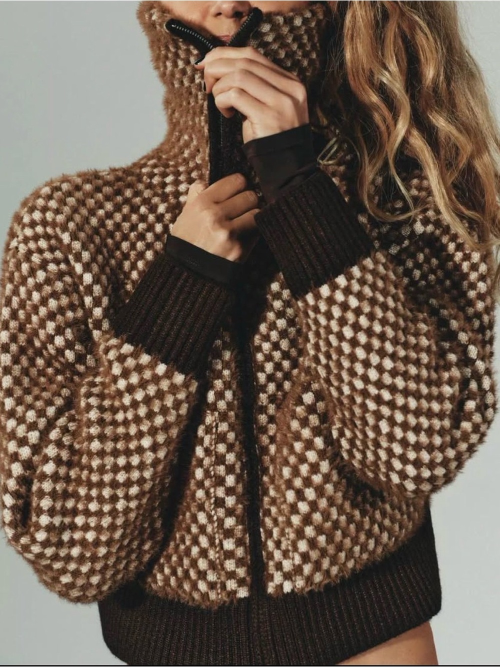 Zara Brown Sweater